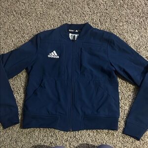 Adidas Fresno State Dark Blue Bomber Jacket